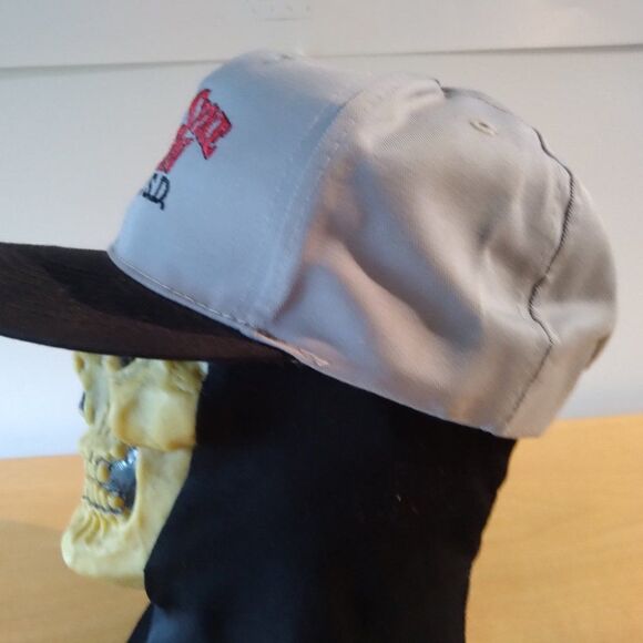 Deadstock Vintage Broken Spoke Saloon Sturgis Two Tone Snap Back Hat - Picture 4 of 8